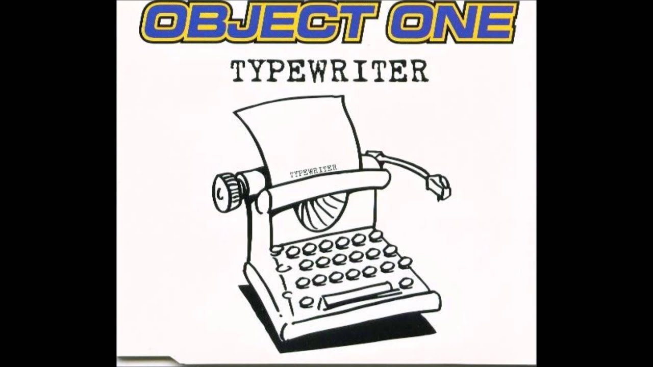 Object One – Typewriter